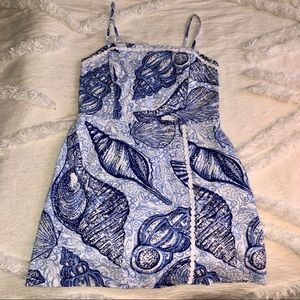 Seashell romper dress